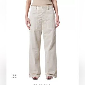 Agolde Yuna Utility Pants size 24 Waist in the Color Pumace
